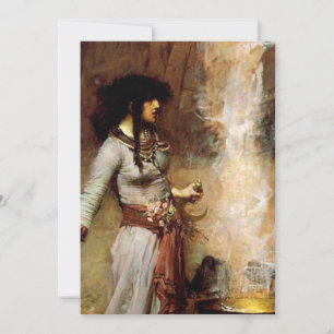 Invitación John William Waterhouse The Magic Circle
