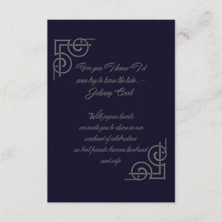 Invitación Johnny Cash