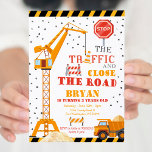 Invitación Join the Crew Boy Construction Birthday Invitation<br><div class="desc">Join the Crew Boy Construction Birthday Invitation</div>