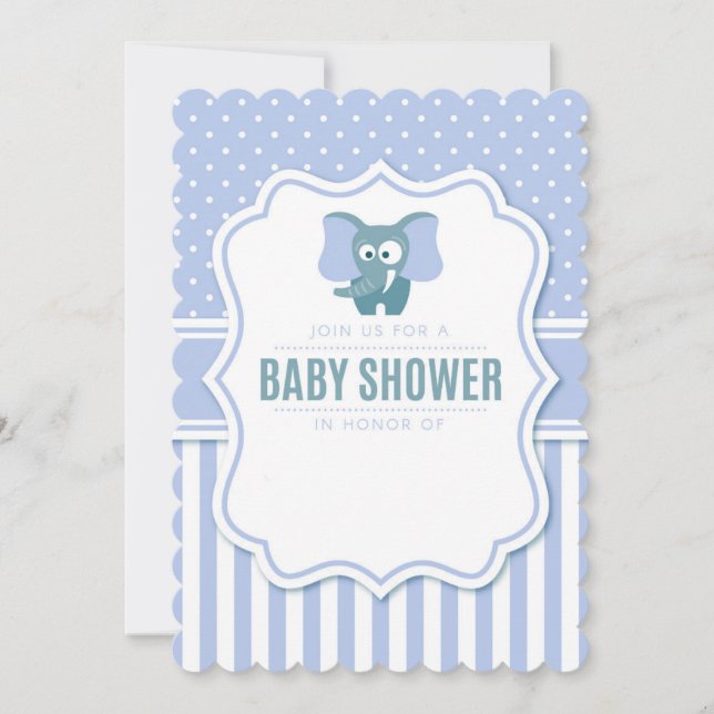 Invitación Join us for a baby shower (Anverso)