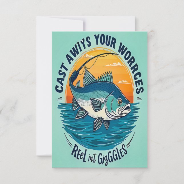 Invitación Join Us for a Cast Away Celebration (Anverso)