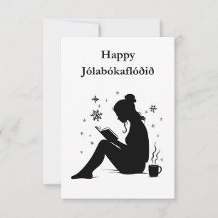 Invitación Jolabokaflod - Inundación de libros en Islandia