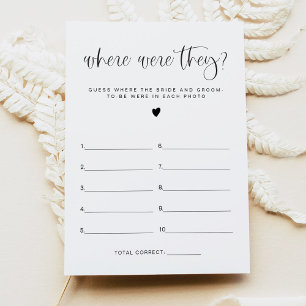 Invitación JOLIE Boho Dónde Estaban Las Duchas De Novias Tarj