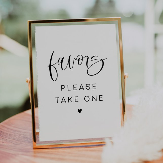 Invitación JOLIE Modern Boho Font Por favor tome un Rótulo fa (Subido por el creador)