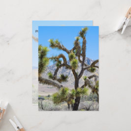 Invitación Joshua Tree en California