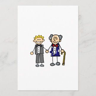 Invitación Joven Boda gay