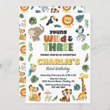 Jóvenes salvajes y 3 fiestas de cumpleaños de anim