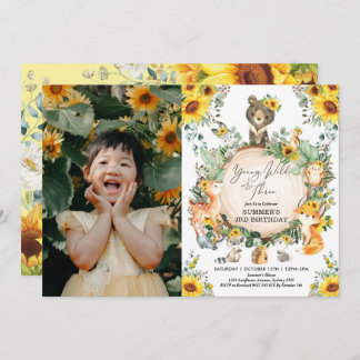 Invitación Jóvenes silvestres y tres nacimientos de bosques d