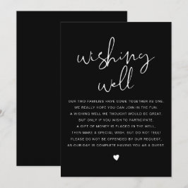 Invitación JOVI Rótulo moderno de sonido negro