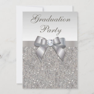 Invitación Joyas finas de plata ceden partido de graduación d
