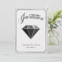 Joyería de piedras preciosas de diamante negro.