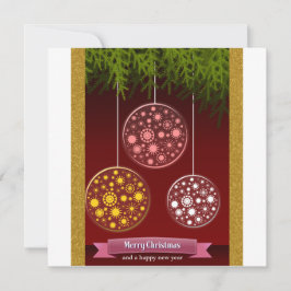 INVITACIÓN JOYEUX NOËL ET BONNE ANNÉE