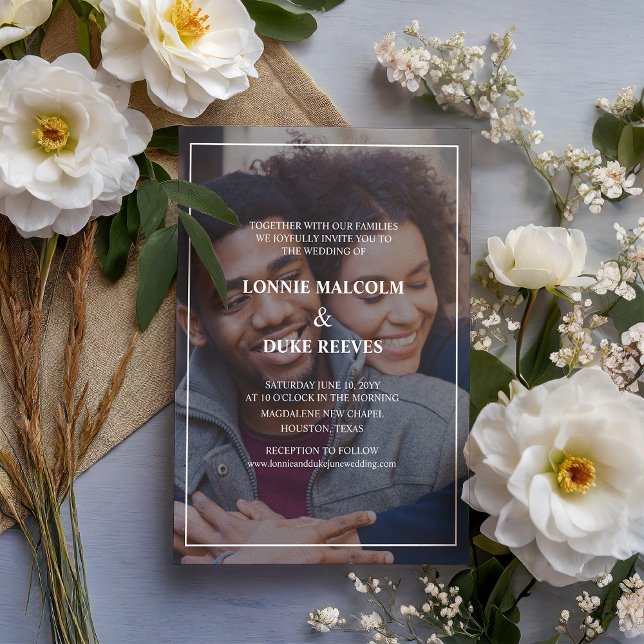 Invitación Joyful Fun Photo Boda (Subido por el creador)