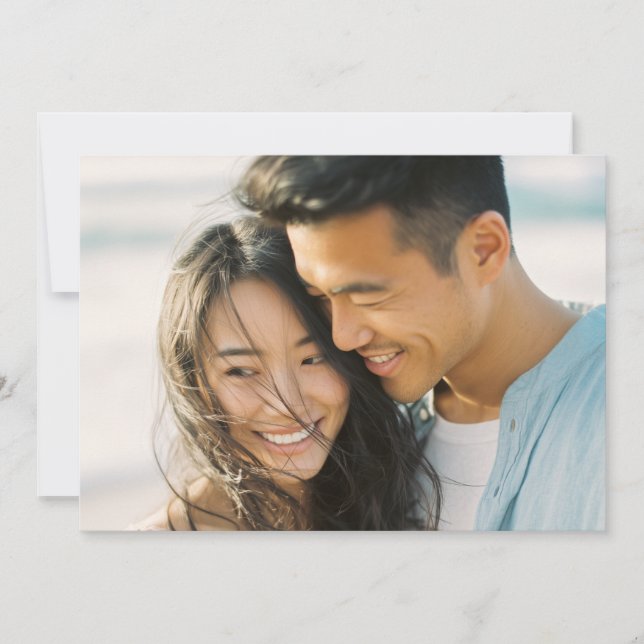 Invitación Joyful Natural Photo (Anverso)