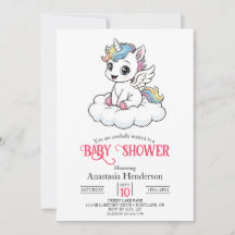 Joyful Whimsy Unicorn Baby Shower