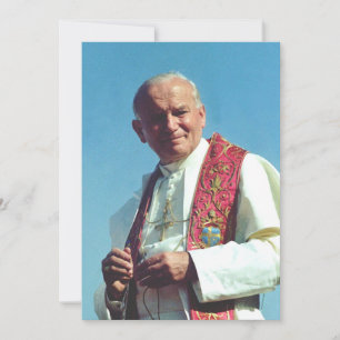 Invitación Juan Pablo II