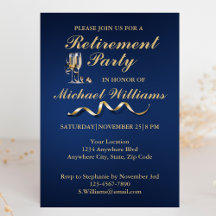 Jubilación Clásica Formal Vidrio de Champagne Azul