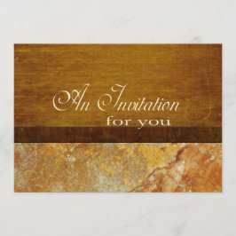 Invitación Jubilación de ejecutivos de negocios de madera y p