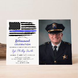 Invitación Jubilación de la Policía Militar de Bandera Estado