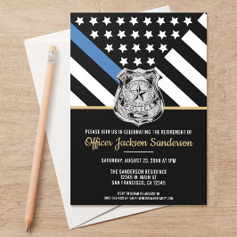 Invitación Jubilación de las fuerzas del orden de la Línea Az