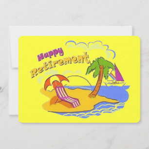 Invitación Jubilación feliz