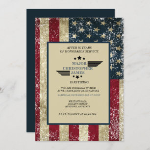 Invitación Jubilación militar