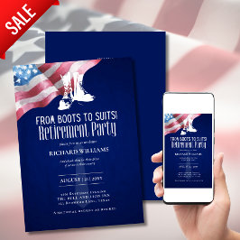 Invitación JUBILACIÓN MILITAR desde botes a cuentas con la ba