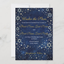 Invitación Judía Celestial