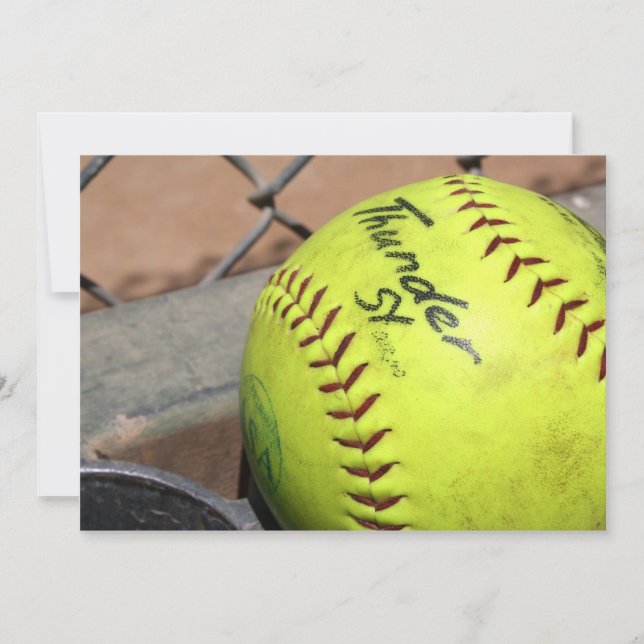 Invitación ¡Juega a Ball! (Anverso)