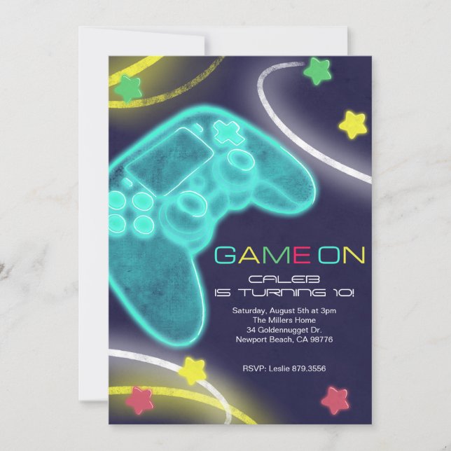 Invitación Juego Activado (Anverso)