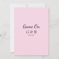 Juego activado agregar nombre de la pareja lugar d