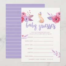Juego de adivinanzas para baby shower tribal boho 