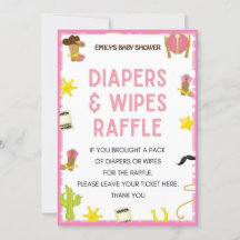 Juego de Baby Shower de Cowgirl - Nombre editable,