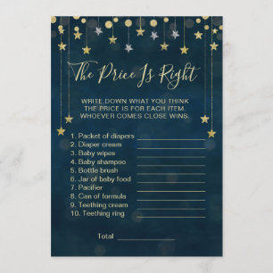 Invitación Juego de Baby Shower Twinkle Twinkle Little Star