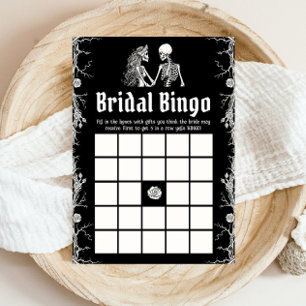 Invitación Juego de Bingo de Despedida de Soltera con tema de