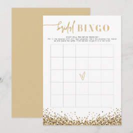 Invitación Juego de Bingo de Despedida de Soltera REGINA en O