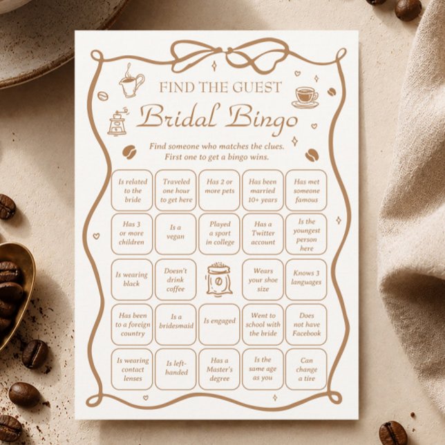 Invitación Juego de Bingo de Invitado para Despedida de Solte (Subido por el creador)