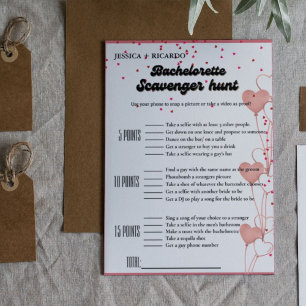 Invitación Juego de búsqueda del tesoro para despedida de sol