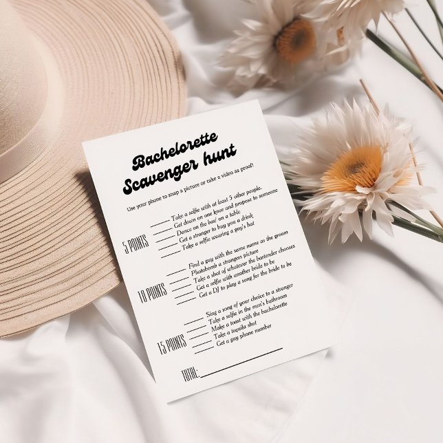 Invitación Juego de búsqueda del tesoro para despedida de sol (Subido por el creador)