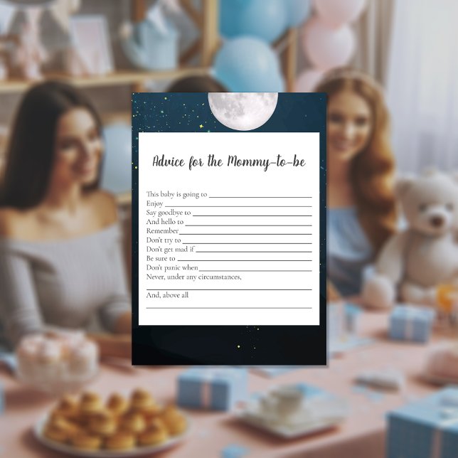 Invitación Juego de consejos para mamá en el baby shower del  (Subido por el creador)