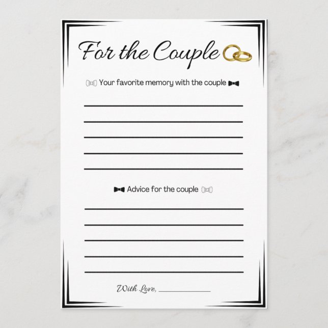 Invitación Juego de ducha de matrimonio gay, para la pareja (Anverso)