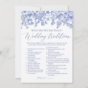 Invitación Juego de Ducha de Novia Tradiciones Nupciales Flor
