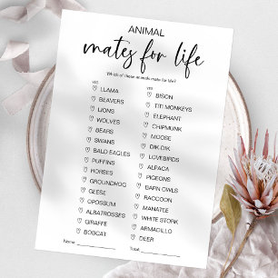 Invitación Juego de ducha de novias para animales domésticos