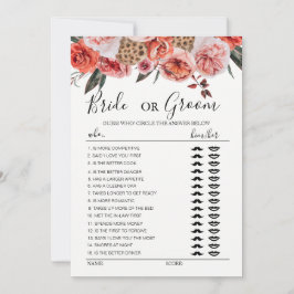 Invitación Juego de flores de terracota boho para la novia o