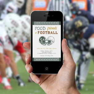 Invitación Juego de fútbol Fiesta de Night House Watch