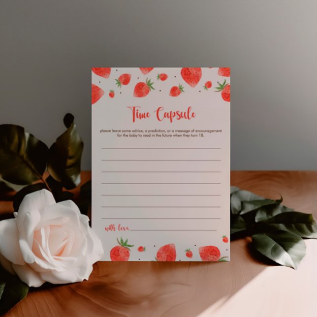 Invitación Juego de la cápsula del tiempo, Juegos de Baby Sho (Subido por el creador)