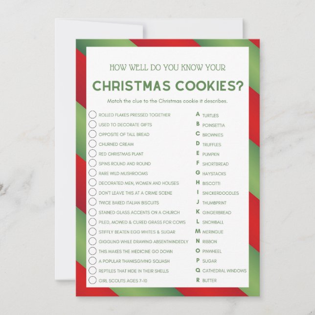 Invitación Juego de navidades - No editable - (Anverso)