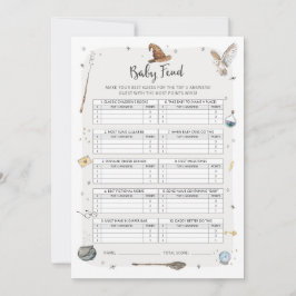 Invitación Juego de trivialidades para bebés Baby Shower