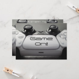 Invitación "¡Juego EN!!" Fiesta de PlayStation