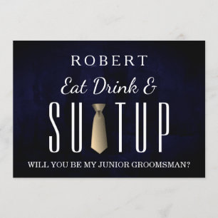 Invitación Juego-para arriba negro de la pizarra usted será